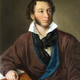 Alexander Pushkin, by V.A. Tropinin, 1827, Pushkin Museum